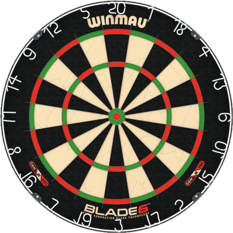 Dartsbord Winmau Bade 6