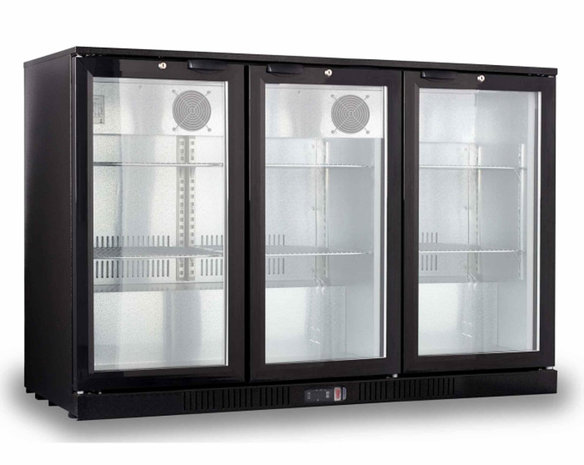 FRIGO BAR, 3 KLAPDEUREN, 330 L