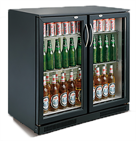 FRIGO BAR, 2 KLAPDEUREN, 208 L