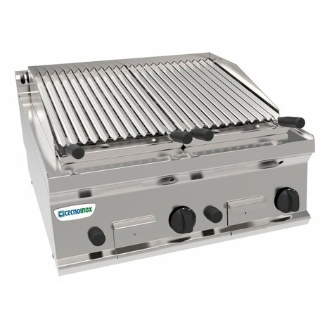 EGPL870 TOP LAVASTEENGRILL DUBBEL GAS