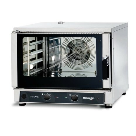 WATEC04M ELECTRISCHE CONVECTIEOVEN MET STOOM - 4 X GN 1/1 OF 600 X 400 MM - MECANISCHE BEDIENING