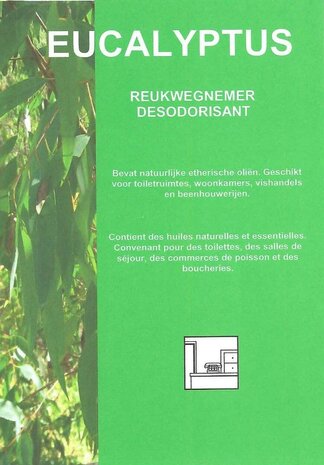 Reukverdrijver Eucalyptus - 5.00 L