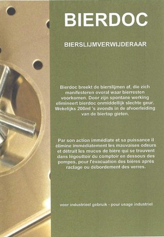 Bierslijmverwijderaar Bierdoc - 5.00 L