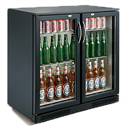 FRIGO BAR, 2 KLAPDEUREN, 208 L