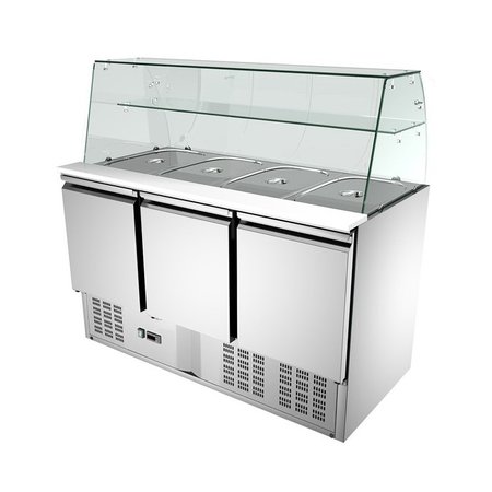 FRIGO SALADETTE 3 DEUREN MET RUIT