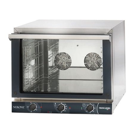 WATEC81RG ELECTRISCHE CONVECTIEOVEN MET GRILL - 4 X GN 1/1 - MECANISCHE BEDIENING