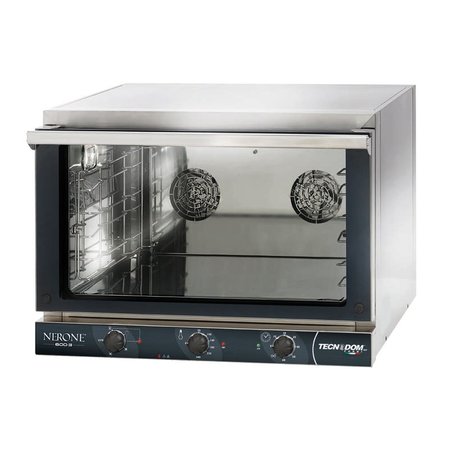 WATEC96RG ELECTRISCHE CONVECTIEOVEN MET GRILL - 3 X EN 600 X 400 - MECANISCHE BEDIENING