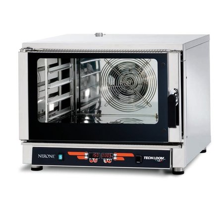 WATEC04D ELECTRISCHE CONVECTIEOVEN MET STOOM - 4 X GN 1/1 OF 600 X 400 MM - DIGITALE BEDIENING