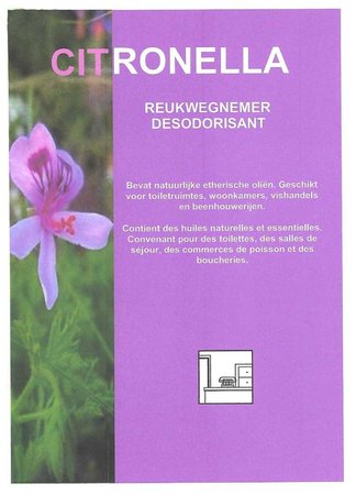 Reukverdrijver Citronella - 5.00 L